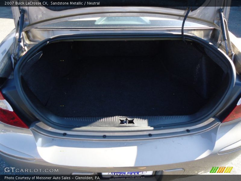 Sandstone Metallic / Neutral 2007 Buick LaCrosse CX