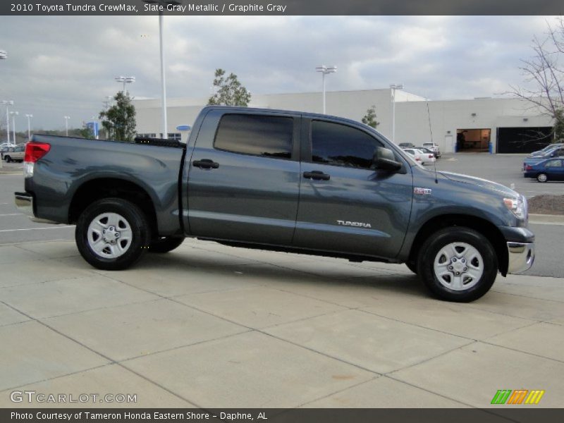 Slate Gray Metallic / Graphite Gray 2010 Toyota Tundra CrewMax