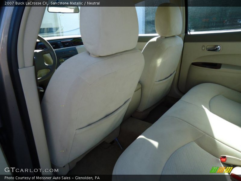 Sandstone Metallic / Neutral 2007 Buick LaCrosse CX