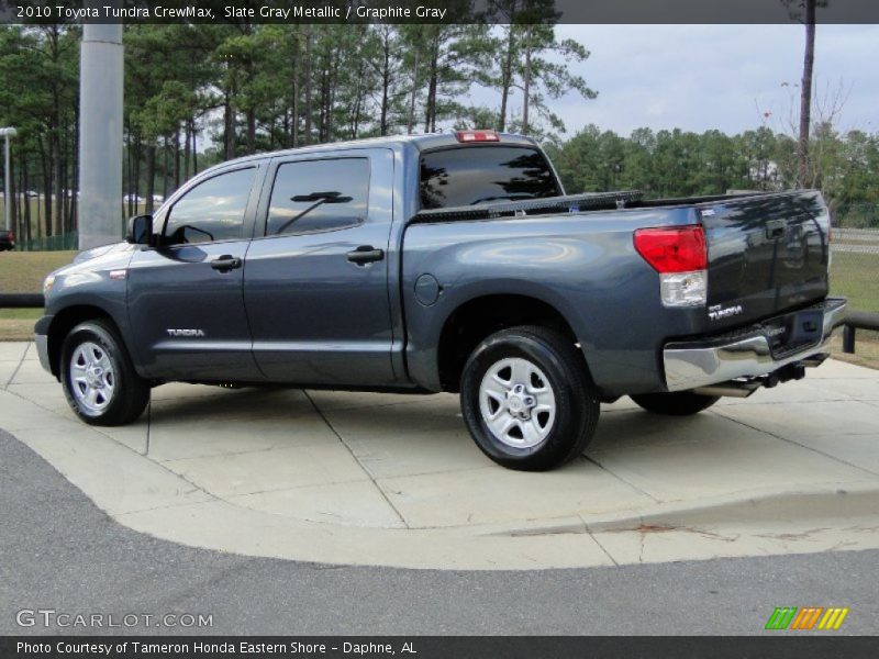 Slate Gray Metallic / Graphite Gray 2010 Toyota Tundra CrewMax