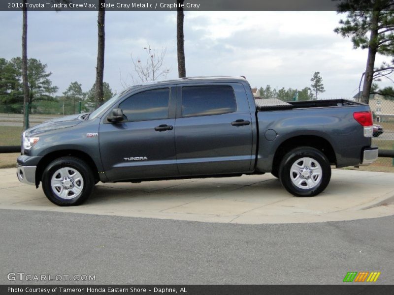 Slate Gray Metallic / Graphite Gray 2010 Toyota Tundra CrewMax