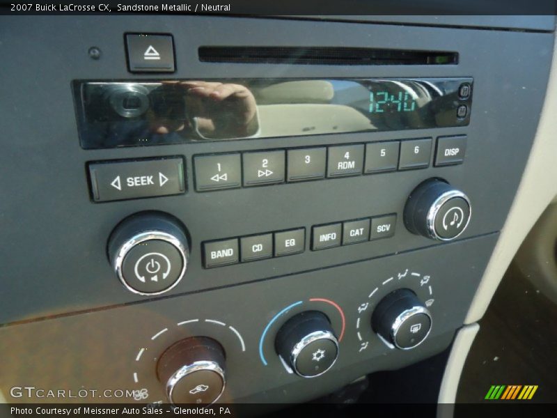 Sandstone Metallic / Neutral 2007 Buick LaCrosse CX