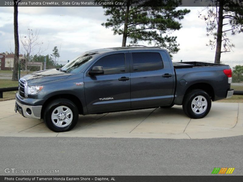Slate Gray Metallic / Graphite Gray 2010 Toyota Tundra CrewMax