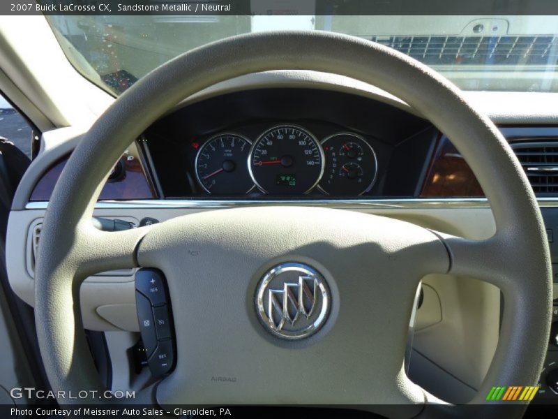 Sandstone Metallic / Neutral 2007 Buick LaCrosse CX