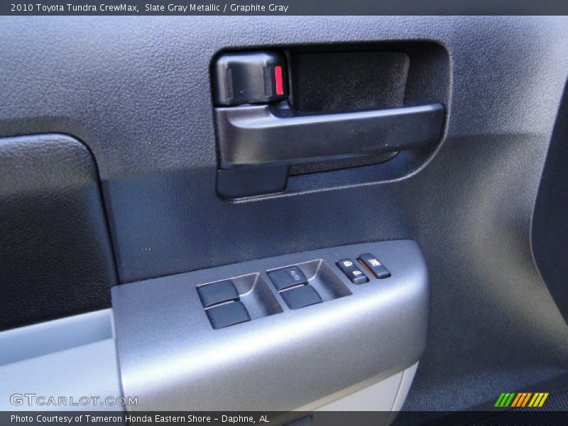 Slate Gray Metallic / Graphite Gray 2010 Toyota Tundra CrewMax