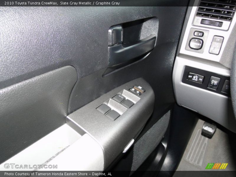 Slate Gray Metallic / Graphite Gray 2010 Toyota Tundra CrewMax