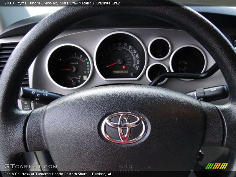 Slate Gray Metallic / Graphite Gray 2010 Toyota Tundra CrewMax