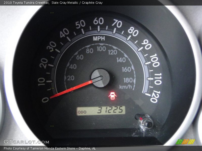 Slate Gray Metallic / Graphite Gray 2010 Toyota Tundra CrewMax