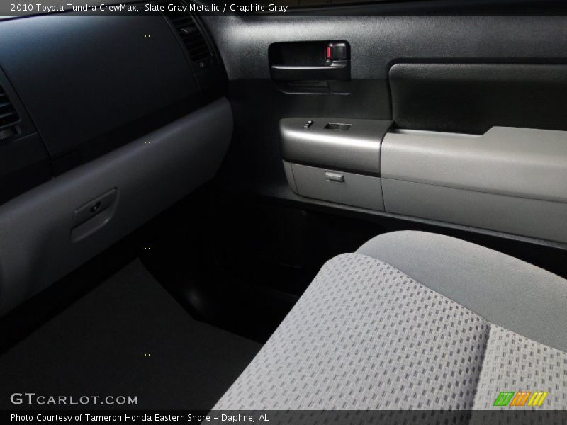 Slate Gray Metallic / Graphite Gray 2010 Toyota Tundra CrewMax