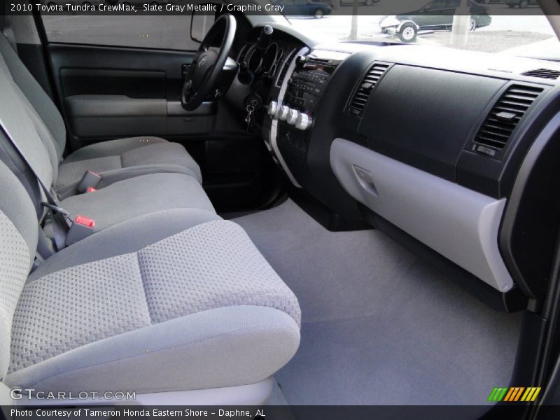 Slate Gray Metallic / Graphite Gray 2010 Toyota Tundra CrewMax
