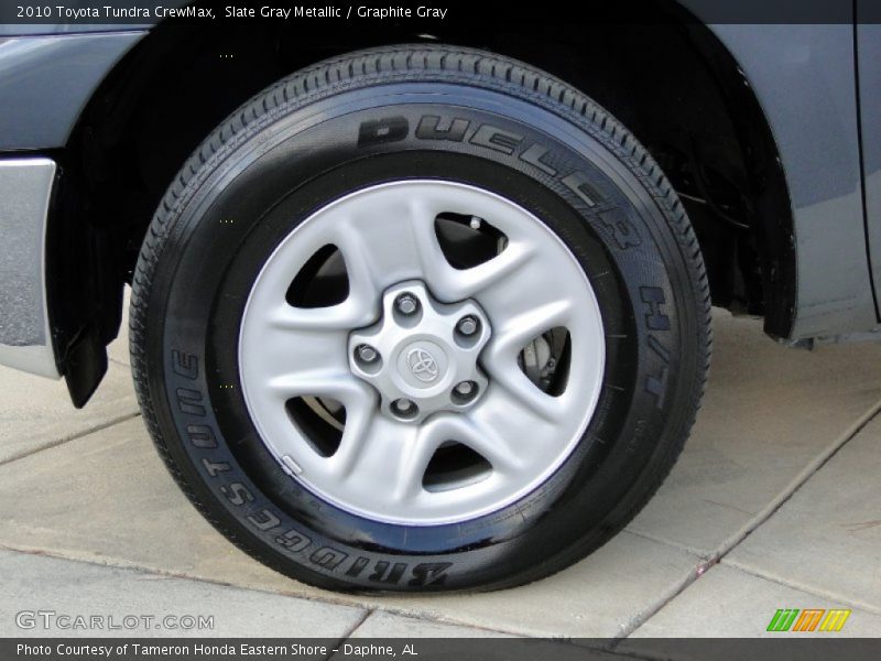 Slate Gray Metallic / Graphite Gray 2010 Toyota Tundra CrewMax