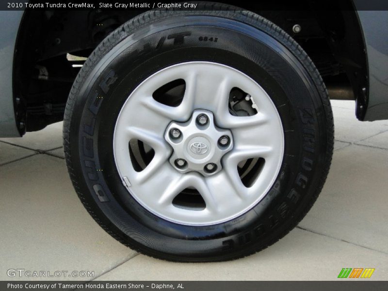 Slate Gray Metallic / Graphite Gray 2010 Toyota Tundra CrewMax