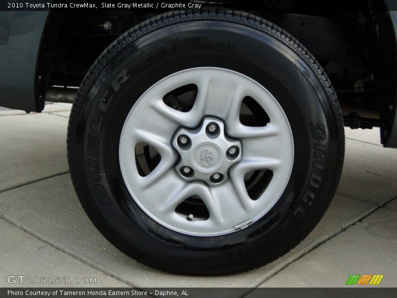 Slate Gray Metallic / Graphite Gray 2010 Toyota Tundra CrewMax