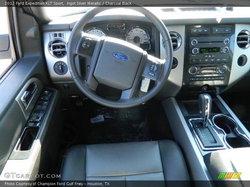 Ingot Silver Metallic / Charcoal Black 2012 Ford Expedition XLT Sport
