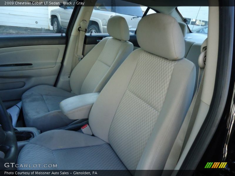 Black / Gray 2009 Chevrolet Cobalt LT Sedan