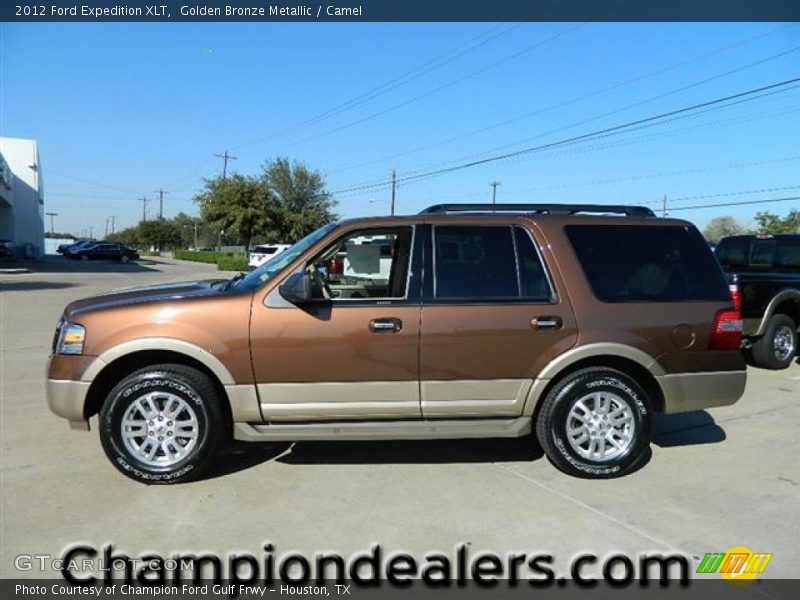 Golden Bronze Metallic / Camel 2012 Ford Expedition XLT