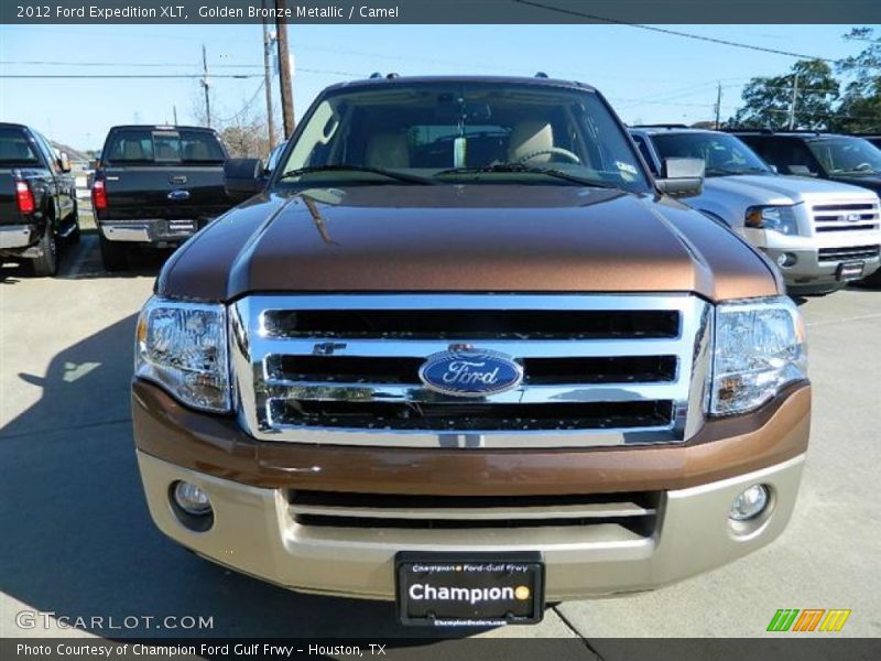 Golden Bronze Metallic / Camel 2012 Ford Expedition XLT
