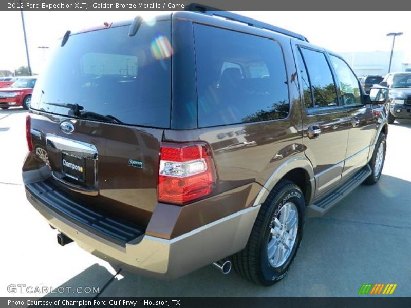 Golden Bronze Metallic / Camel 2012 Ford Expedition XLT