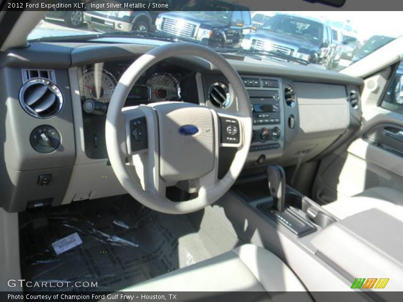 Ingot Silver Metallic / Stone 2012 Ford Expedition XLT