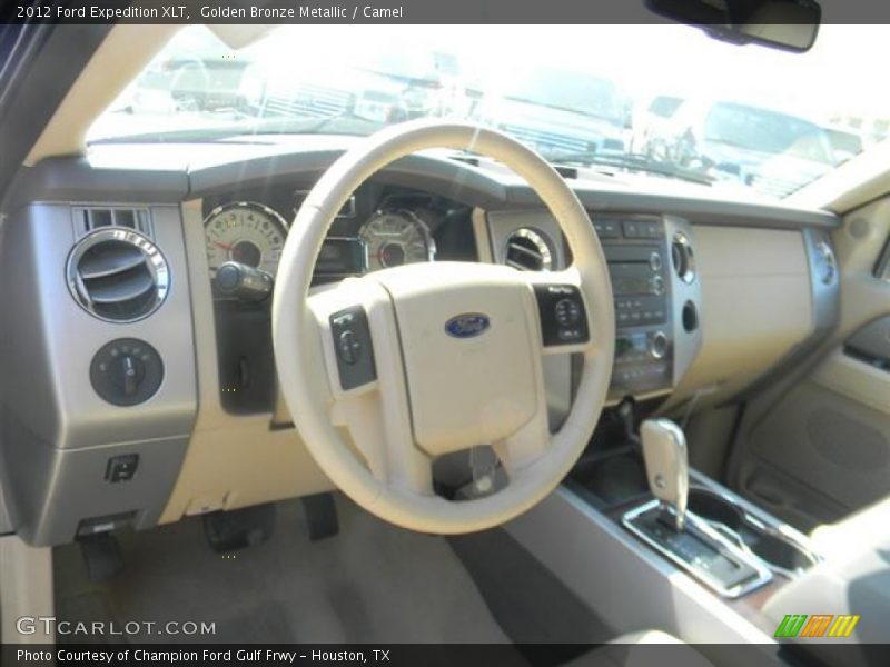Golden Bronze Metallic / Camel 2012 Ford Expedition XLT