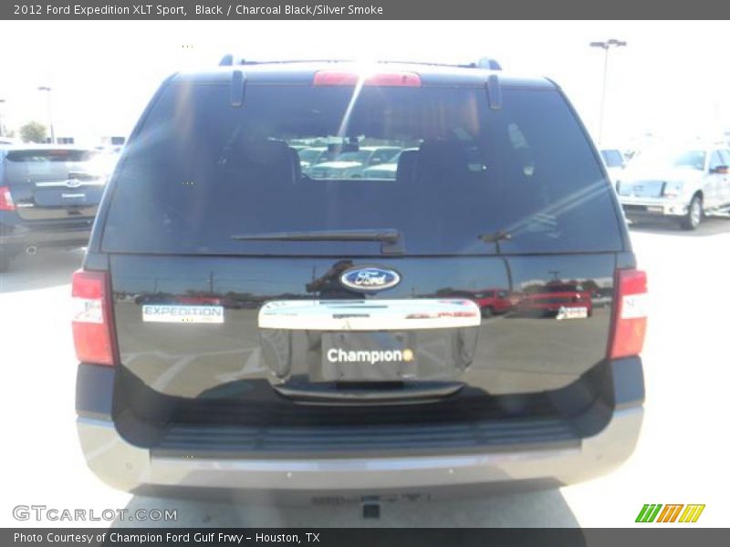 Black / Charcoal Black/Silver Smoke 2012 Ford Expedition XLT Sport