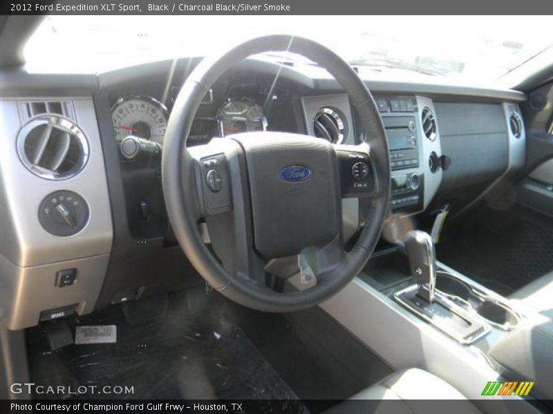 Black / Charcoal Black/Silver Smoke 2012 Ford Expedition XLT Sport