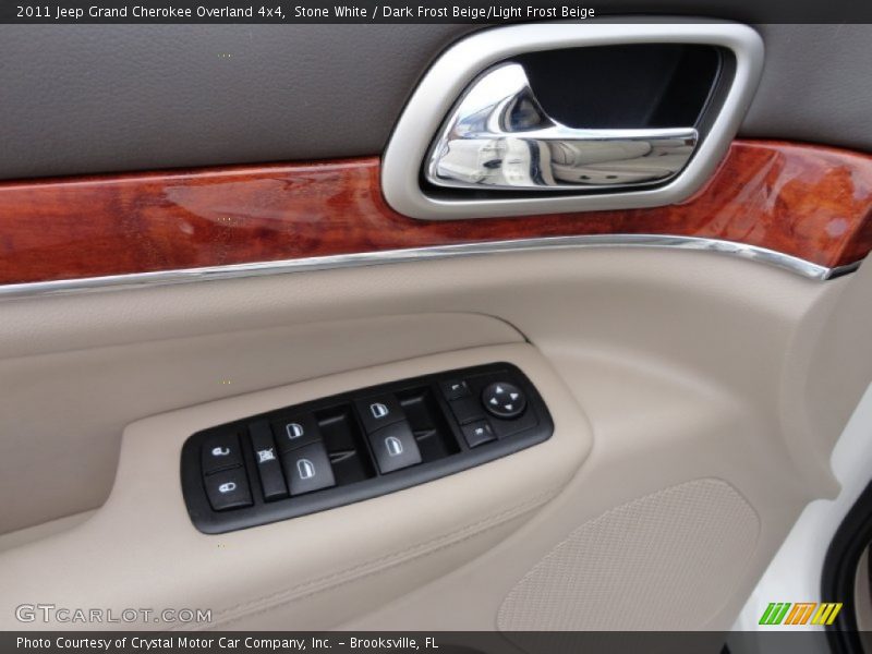 Stone White / Dark Frost Beige/Light Frost Beige 2011 Jeep Grand Cherokee Overland 4x4
