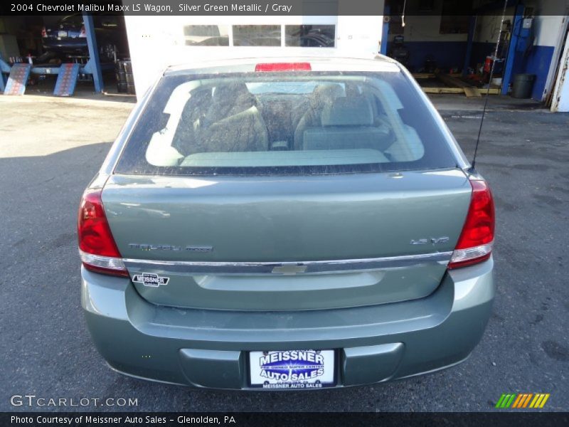 Silver Green Metallic / Gray 2004 Chevrolet Malibu Maxx LS Wagon