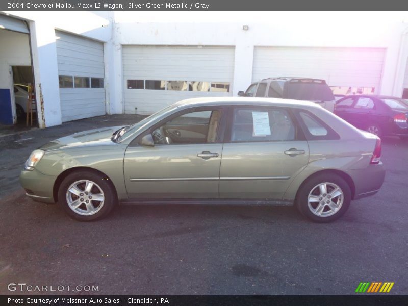 Silver Green Metallic / Gray 2004 Chevrolet Malibu Maxx LS Wagon