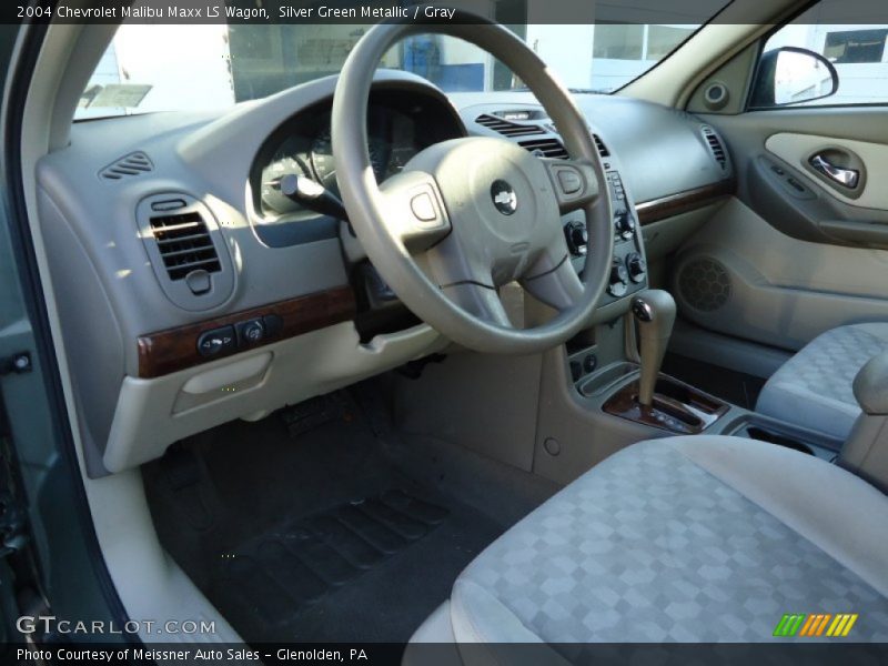 Silver Green Metallic / Gray 2004 Chevrolet Malibu Maxx LS Wagon