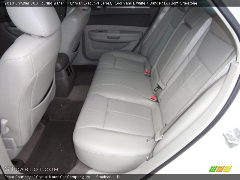 Cool Vanilla White / Dark Khaki/Light Graystone 2010 Chrysler 300 Touring Walter P. Chryler Executive Series