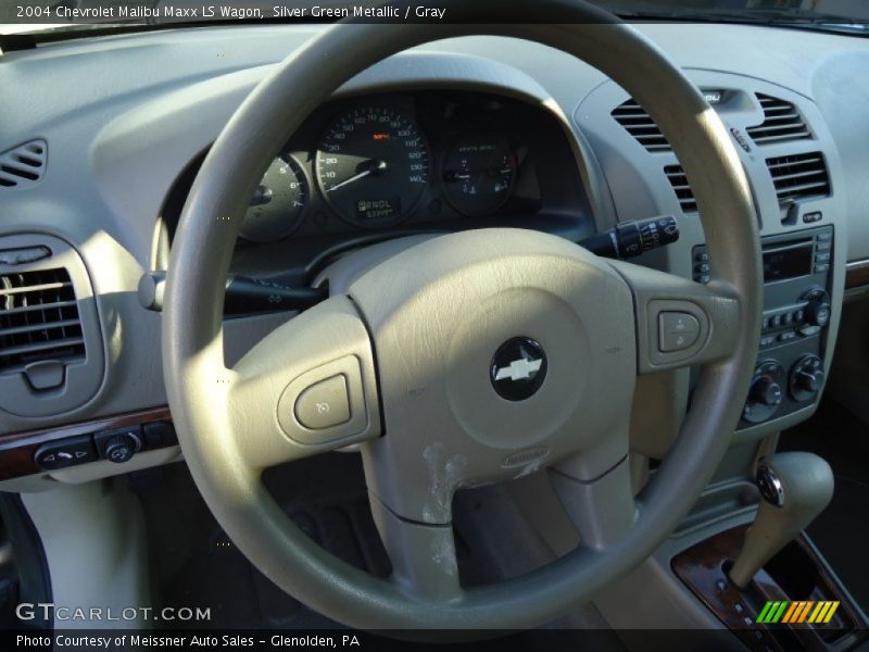 Silver Green Metallic / Gray 2004 Chevrolet Malibu Maxx LS Wagon
