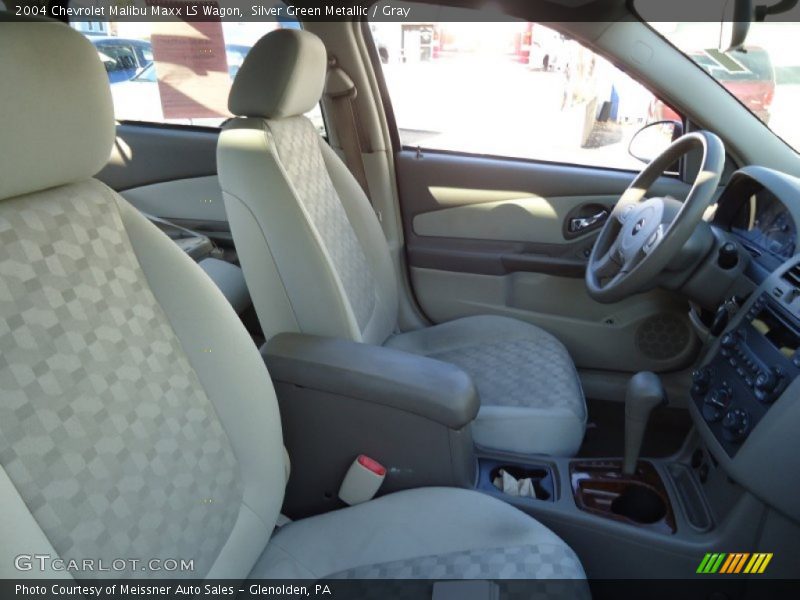 Silver Green Metallic / Gray 2004 Chevrolet Malibu Maxx LS Wagon