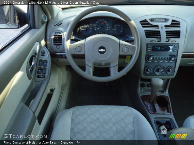 Silver Green Metallic / Gray 2004 Chevrolet Malibu Maxx LS Wagon