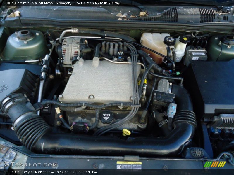 Silver Green Metallic / Gray 2004 Chevrolet Malibu Maxx LS Wagon