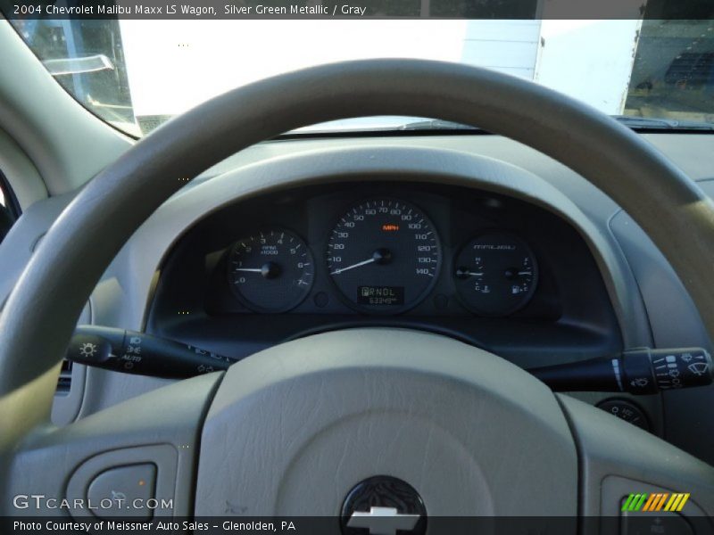 Silver Green Metallic / Gray 2004 Chevrolet Malibu Maxx LS Wagon