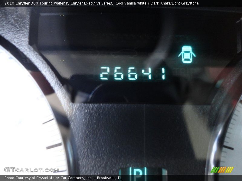 Cool Vanilla White / Dark Khaki/Light Graystone 2010 Chrysler 300 Touring Walter P. Chryler Executive Series