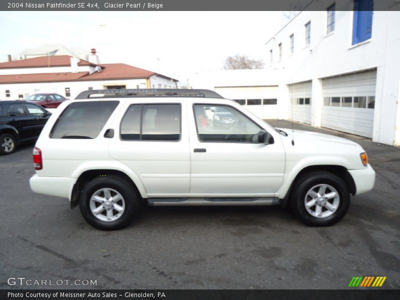 Glacier Pearl / Beige 2004 Nissan Pathfinder SE 4x4