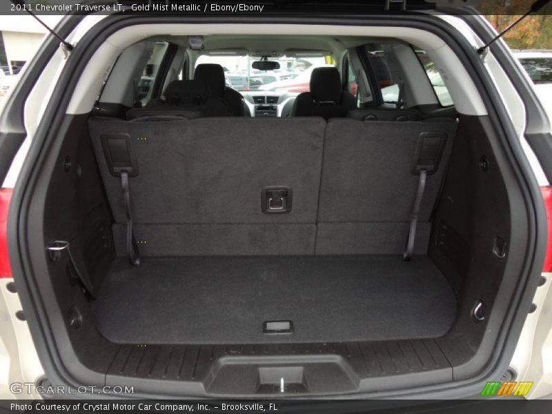 Gold Mist Metallic / Ebony/Ebony 2011 Chevrolet Traverse LT