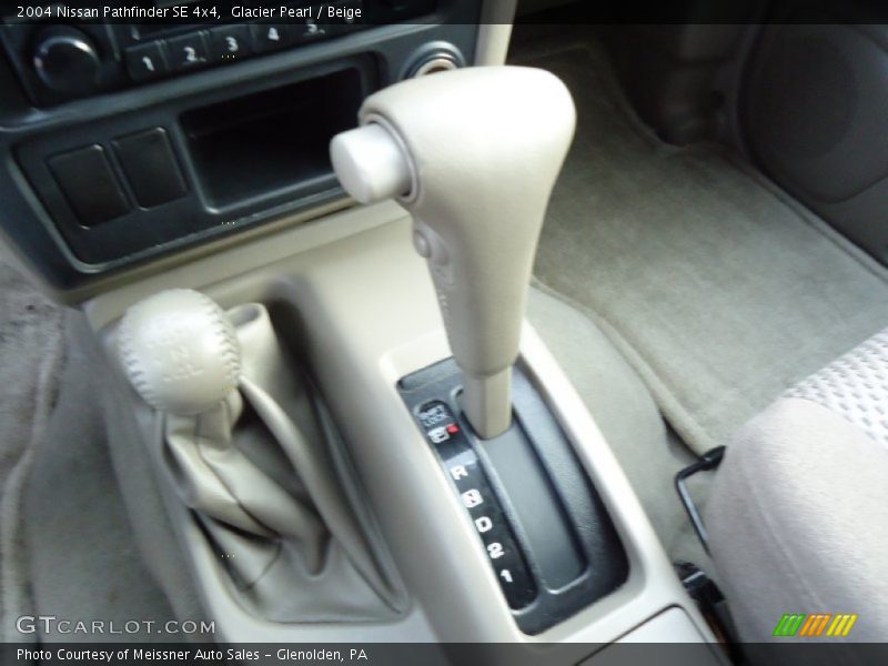  2004 Pathfinder SE 4x4 4 Speed Automatic Shifter