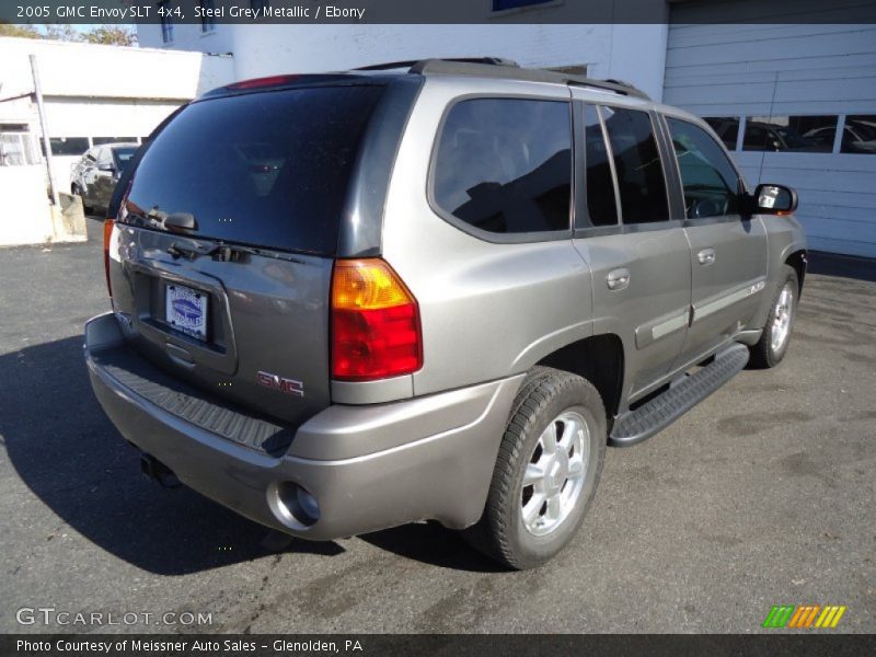Steel Grey Metallic / Ebony 2005 GMC Envoy SLT 4x4