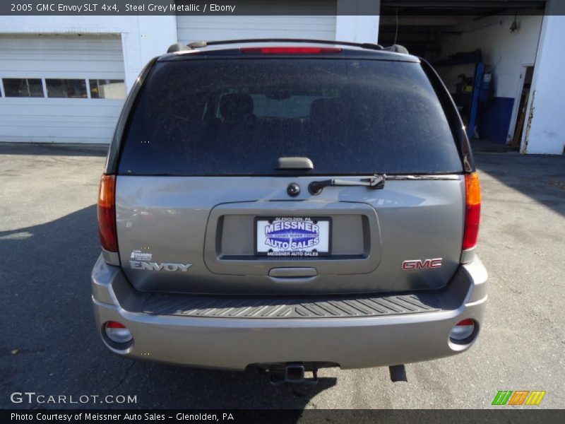 Steel Grey Metallic / Ebony 2005 GMC Envoy SLT 4x4