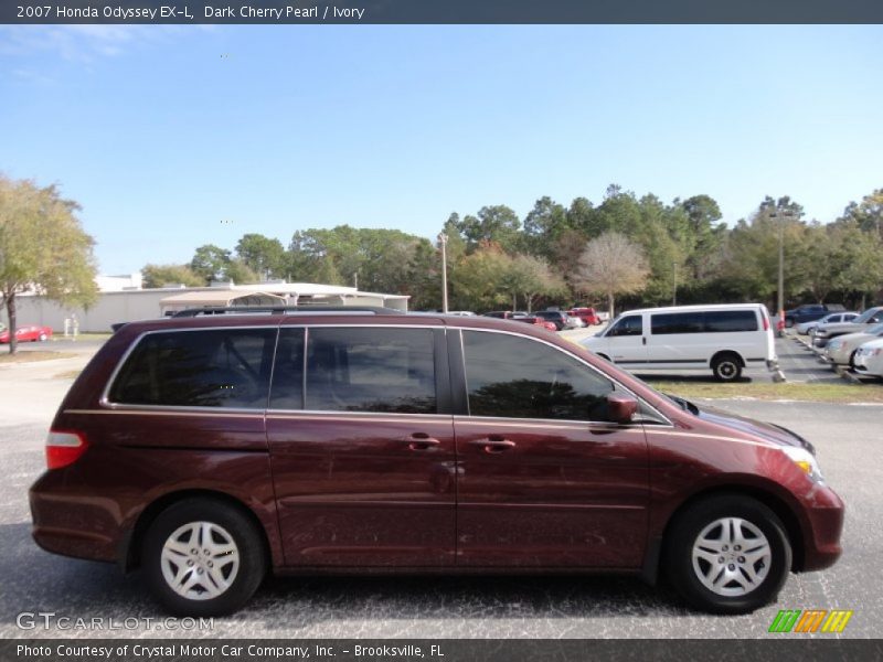 Dark Cherry Pearl / Ivory 2007 Honda Odyssey EX-L