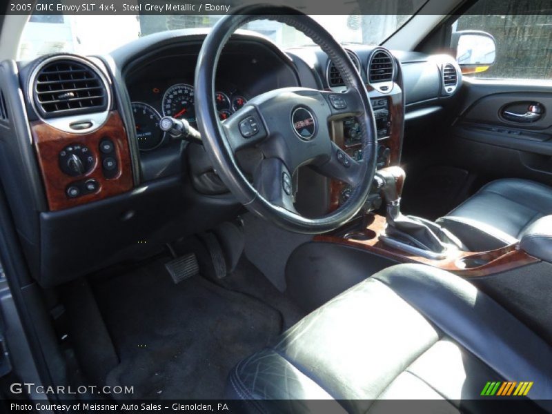 Steel Grey Metallic / Ebony 2005 GMC Envoy SLT 4x4