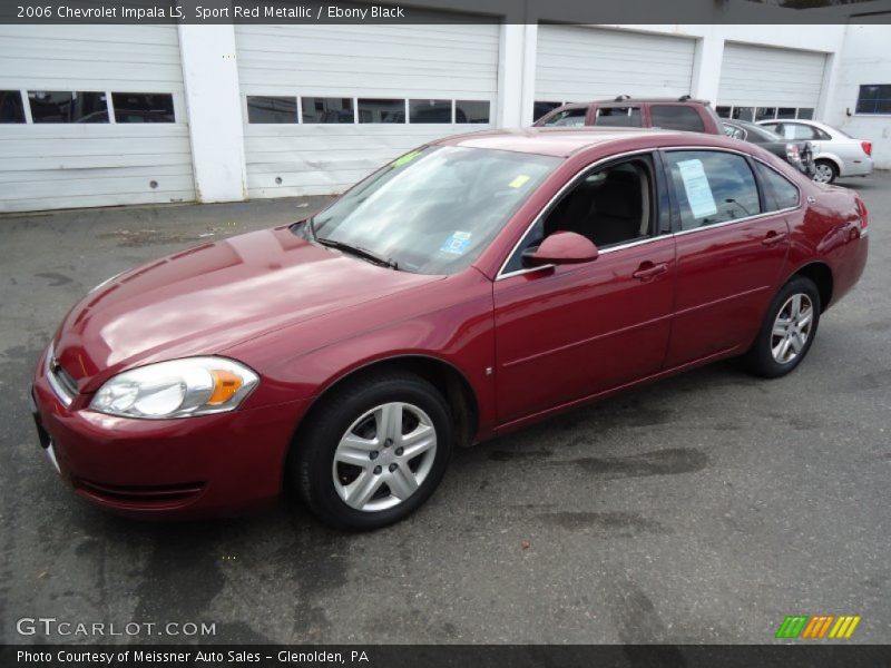 Sport Red Metallic / Ebony Black 2006 Chevrolet Impala LS