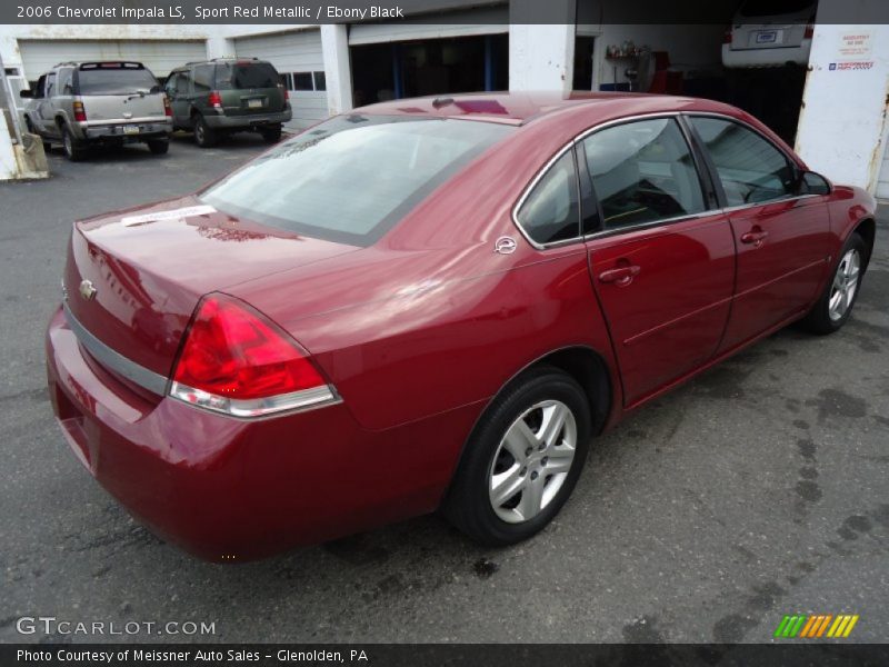 Sport Red Metallic / Ebony Black 2006 Chevrolet Impala LS