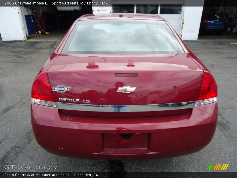 Sport Red Metallic / Ebony Black 2006 Chevrolet Impala LS