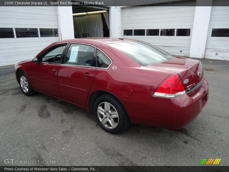 Sport Red Metallic / Ebony Black 2006 Chevrolet Impala LS