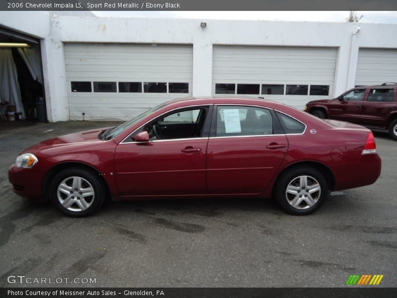 Sport Red Metallic / Ebony Black 2006 Chevrolet Impala LS