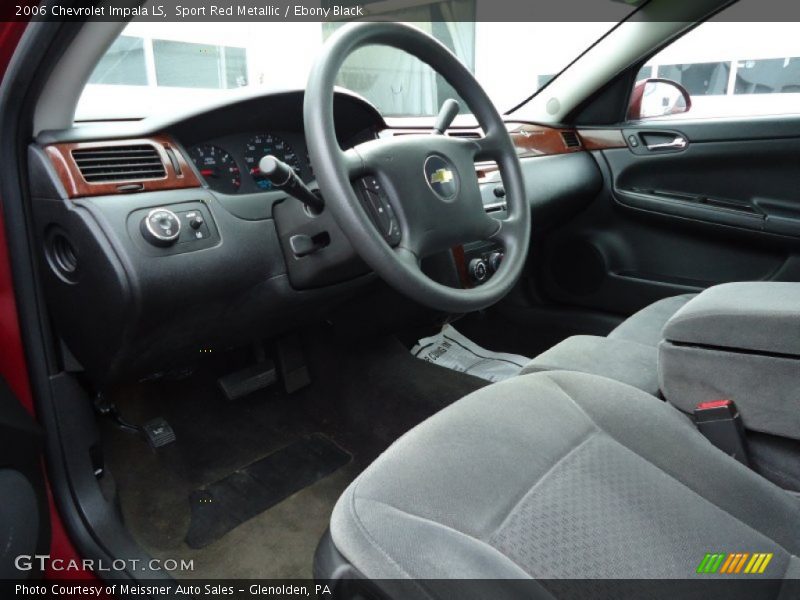 Sport Red Metallic / Ebony Black 2006 Chevrolet Impala LS